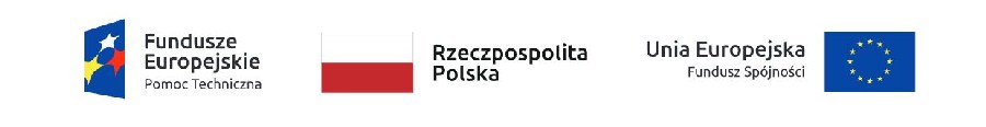  Loga UE , Polski i Fundacji europejskiej