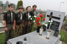  Odsłonięcie pomnika ku czci kpt. "Salwy"