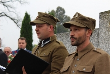  Odsłonięcie pomnika ku czci kpt. "Salwy"