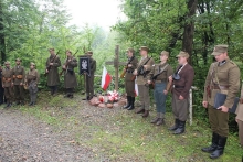  Odsłonięcie pomnika ku czci kpt. "Salwy"