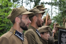  Odsłonięcie pomnika ku czci kpt. "Salwy"