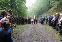  Odsłonięcie pomnika ku czci kpt. "Salwy"