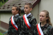  Odsłonięcie pomnika ku czci kpt. "Salwy"