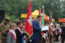  Odsłonięcie pomnika ku czci kpt. "Salwy"