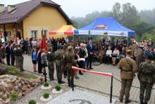  Odsłonięcie pomnika ku czci kpt. "Salwy"