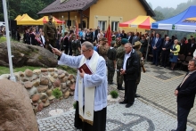  Odsłonięcie pomnika ku czci kpt. "Salwy"