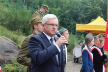  Odsłonięcie pomnika ku czci kpt. "Salwy"