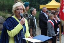  Odsłonięcie pomnika ku czci kpt. "Salwy"