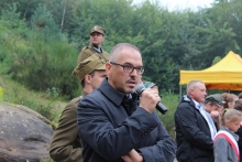  Odsłonięcie pomnika ku czci kpt. "Salwy"