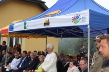  Odsłonięcie pomnika ku czci kpt. "Salwy"