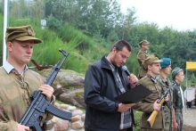  Odsłonięcie pomnika ku czci kpt. "Salwy"