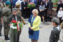  Odsłonięcie pomnika ku czci kpt. "Salwy"