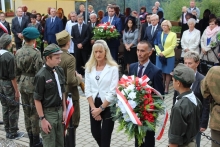  Odsłonięcie pomnika ku czci kpt. "Salwy"