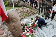  Odsłonięcie pomnika ku czci kpt. "Salwy"