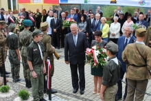  Odsłonięcie pomnika ku czci kpt. "Salwy"