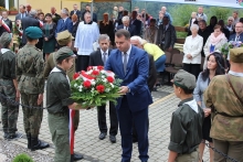  Odsłonięcie pomnika ku czci kpt. "Salwy"