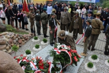  Odsłonięcie pomnika ku czci kpt. "Salwy"