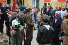  Odsłonięcie pomnika ku czci kpt. "Salwy"