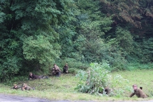  Odsłonięcie pomnika ku czci kpt. "Salwy"