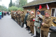  Odsłonięcie pomnika ku czci kpt. "Salwy"