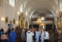  Relikwie św. Faustyny w parafii św. Idziego