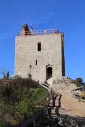 zamek Melsztyn po wyk IV etapu listopad 2021