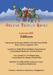 Czytaj więcej: Przyjdź na zakliczyński Orszak Trzech Króli 