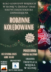 Czytaj więcej: Wspólne kolędowanie w Słonej 