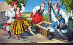 Dyngus postcard