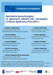 Czytaj więcej: Spotkania konsultacyjne na temat głównych założeń Lokalnej Strategii Rozwoju