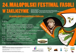 Czytaj więcej: Program 24. Małopolskiego Festiwalu Fasoli w Zakliczynie 