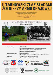 Czytaj więcej: Zaproszenie na II Tarnowski Złaz Śladami AK