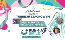 Czytaj więcej: Charytatywny Turniej Szachowy w ramach Run 4 a Smile 2026