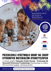 Czytaj więcej: Przedszkole Publiczne w ZSPiP w Filipowicach stawia na nowoczesność! Nasi nauczyciele ruszają na...