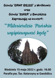 Czytaj więcej: Zaproszenie na kolejny koncert „MIŁOSIERDZIE PAŃSKIE WYŚPIEWYWAĆ BĘDĘ”